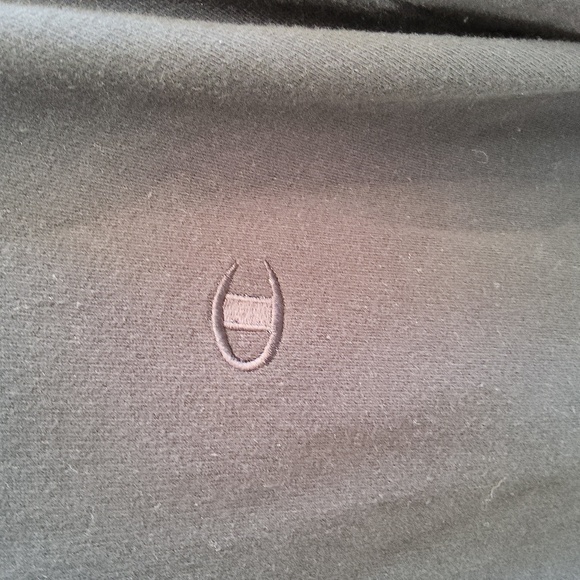 Champion Men's Black Hoodie Sweater Size Extra Large Tall - Picture 3 of 8